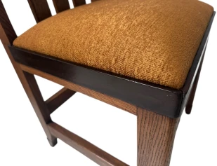 Four Art Deco Modernist Dining Room Chairs by Hendrik Wouda for Pander, 1924